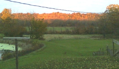 Sundown October Late Evening